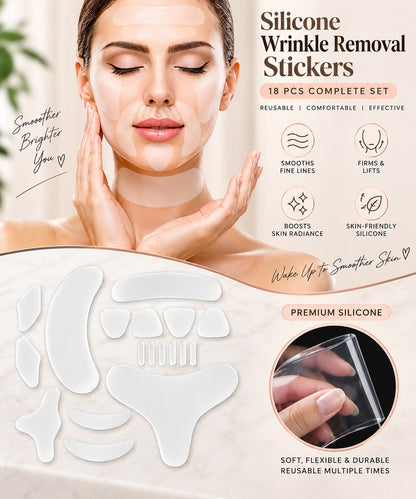 Auraex Multi-Zone Anti-Wrinkle Silicone Patch Set