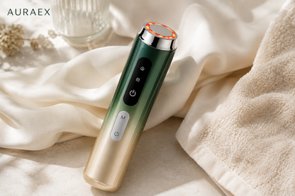 Auraex 5-in-1 LED Light Therapy & Microcurrent Facial Wand