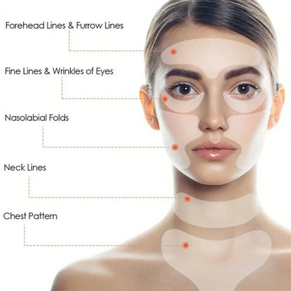 Auraex Multi-Zone Anti-Wrinkle Silicone Patch Set