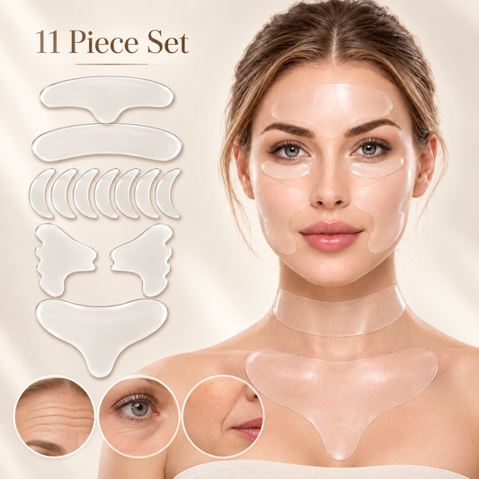 Auraex Multi-Zone Anti-Wrinkle Silicone Patch Set